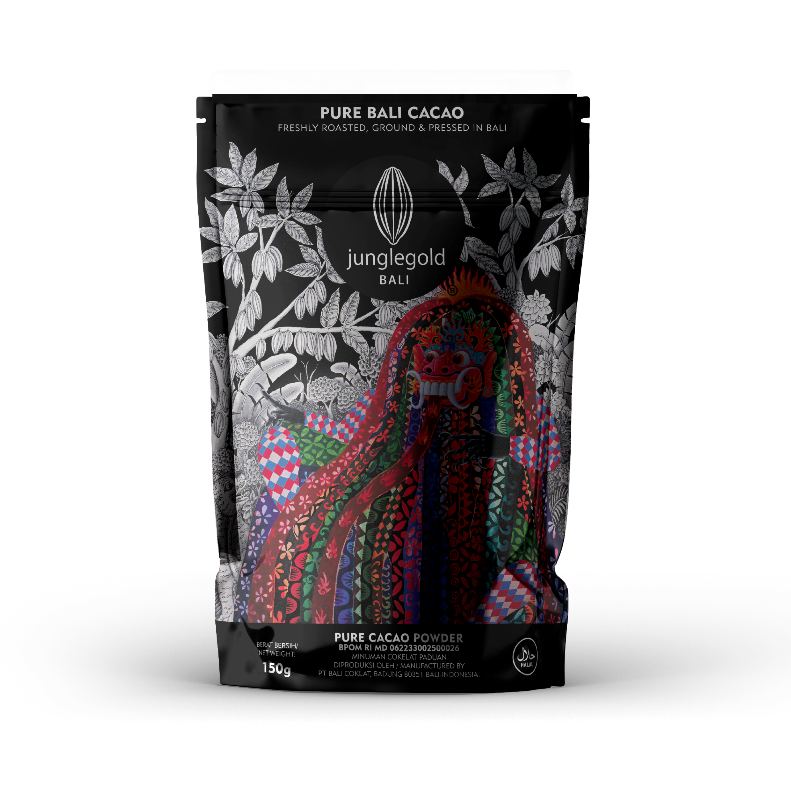 JG-Pouched Powder 150g-Pure Cacoa (1)